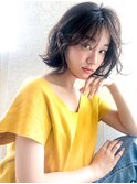 Ameri 大人っぽかきあげボブ【新宿】