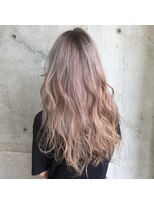 ガルボ ヘアー(garbo hair) 【ハイトーン♪】ペールピンクカラー♪