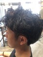 ルーツ 浦安店(Roots) ツーブロックを入れたメンズパーマスタイル