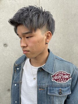 メンズアンダーバーホワイト 南海難波店(Men's _WHITE) シルバーアッシュ