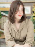 大人かわいいかきあげバングワンレンボブa戸田公園20代30代40代!