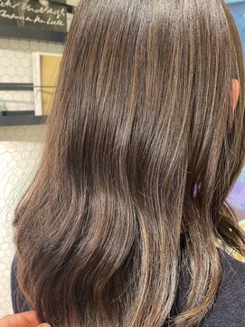 ジュイール(jouir) ナチュラルハイライト/グレージュカラー[30代40代]