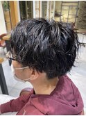 SNSでバズり中!波巻きパーマ