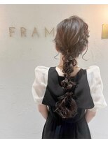 フレーム ヘア ルーム 天王寺駅前店(FRAME hair room)&nbsp;大人可愛いアレンジ