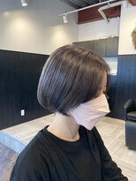 バイナル ラベンダーダークグレージュ　金子