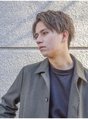 小久保style☆マニッシュショートタイトストレートペールピンク