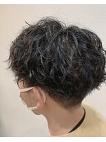 サロンドフィール(Salon de feel)&nbsp;ツーブロックソフトツイストパーママッシュ