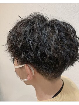 サロンドフィール(Salon de feel) ツーブロックソフトツイストパーママッシュ