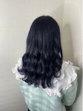 ユートピア(U topia) #ブリーチ1回で作る #ディープラベンダー #色落ちが綺麗な髪色