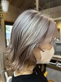 ヘアーアンドメイク シャローム(Hair & Make Shalom)&nbsp;流行りのホワイトカラーも得意です