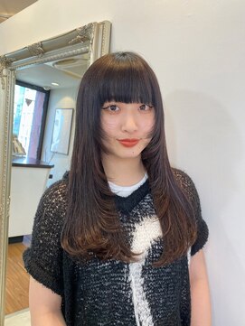 アンククロス 青山店(ANKH CROSS) 《韓国ヘア》エクステでレイヤーカット（天水悠斗）