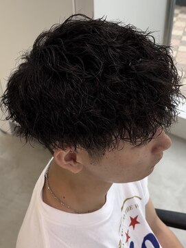 フィフス 天神大名(fifth) ツイストスパイラル波巻きパーマメンズカットメンズパーマ波巻き