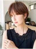 大人可愛い20代30代40代50代小顔ショートボブナチュラルショート