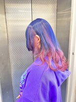 ファイブバイジエクト 堀江(FIVE by The Ect)&nbsp;ブルー×ピンクデザインカラー