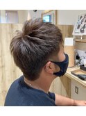 大人アッシュ刈り上げモテ髪ベリーショート【カミケンネクスト】
