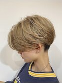 刈り上げハンサムショート