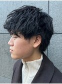 【DIFINO 青山】マッシュ/ゆるニュアンスパーマ