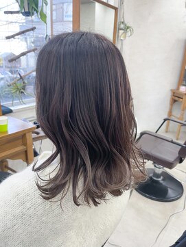 ジュノ(Jeuno) バレイヤージュベージュアッシュ