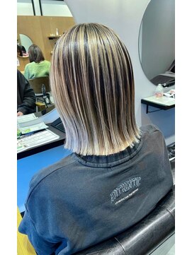 ヘアー ラニッシュ 流山セントラルパーク店(hair Lanish) バレイヤージュで作る！抜け感ヘアー◎