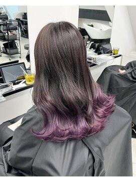 アライブ キチジョウジ(ALIVE Kichijoji) 【ALIVE吉祥寺】グラデーションカラーラベンダーベージュ