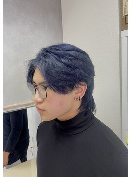 グロウ 本八幡(grow) ウルフカット／シルバーブルー