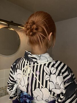 ネルケ 立川(nelke) 夏祭りヘアはカチモリヘアで！