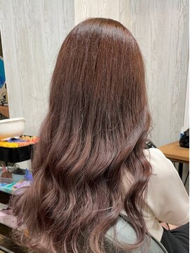 テーラヘアー 公津の杜店(TELA HAIR) ピンクベージュ×グラデーション