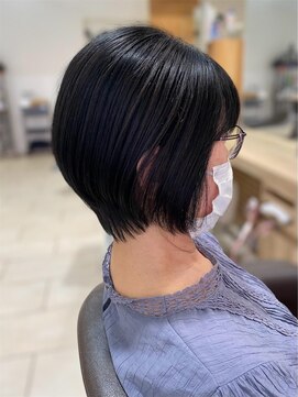 プログレス ひばりヶ丘店(PROGRESS) 美髪/外ハネボブ/ショート/白髪ぼかし/髪質改善