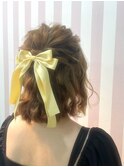 ガーリースタイル/心斎橋/ヘアメ/セットサロン