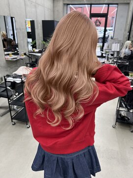 リノート バイ エゴル 名古屋(LINOET by ENGOL) 【LINOET 名古屋】佐藤まいら　アプリコットオレンジ