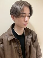 マジコ メンズカット 原宿店(magico)&nbsp;センターパート/ミルクティベージュ/メンズカット