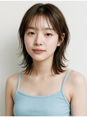 20代/モテ髪/小顔カット/薄めバング/イメチェン/大人可愛い/上田