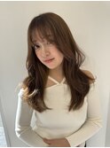 バブみレイヤー_メルティカラーフェミニンロング似合わせカット
