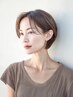 【大人女性のための上質ケア】カット＋グレイカラー（白髪染め）＋OggiottoTR