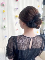 ヘアセット専門サロン by OKINAWA WATABE WEDDING 那覇店&nbsp;アップスタイル