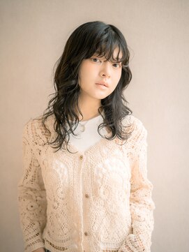 ララルーモ(LaＬaｒＯomo) シルキーレイヤーパーマ×ダークブラウン