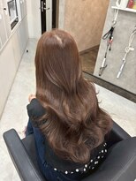 マーシュ ルーヴェ(marshu Luve)&nbsp;艶ベージュ×くびれレイヤーで大人韓国ロング☆