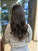 韓国風暗髪dark gray