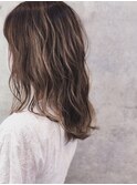 ハイライト×シアーベージュ◎
