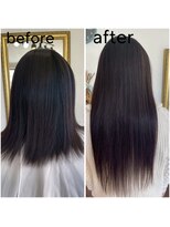 エクステンション キュー(extension Q)&nbsp;プルエクステ/ダイヤモンド毛質52cm（長さおへそ位）80本