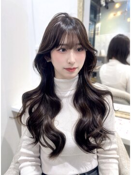 フランチェスカドット(francesca.) 大人気チョコレートブラウン×上品レイヤー/Natsuki