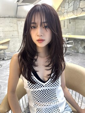 サイン 韓国ボブ 渋谷(SIGN) 韓国ボブレイヤーボブ渋谷タッセルボブお洒落なレイヤーカット