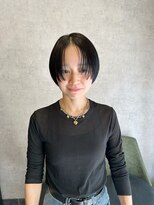 ヘイリー(HAILEY)&nbsp;ミニマッシュボブ×黒髪