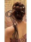 ブライダルヘアセット★