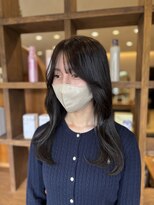 カノエ 下関熊野店(canoe) グレージュ/髪質改善縮毛矯正/髪質改善