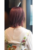 * 大人可愛いカシスピンクのアンブレラデザインカラー