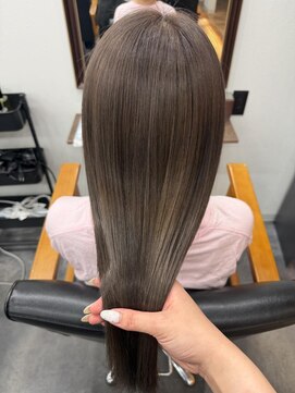 モデロ(Modelo) 艶髪グレージュ × プレミアムトリートメント