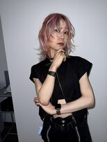 .elice 心斎橋 ダブルカラー/ウルフレイヤーカット【9/1NEWOPEN(予定)】 フェイスフレーミングカラーショートウルフミディアムレイヤー