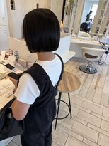 カシェ シモムラ(Cashe'e SHIMOMURA)&nbsp;ぱっつんボブ