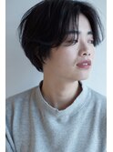 ジェンダーレス×グラデーションショート